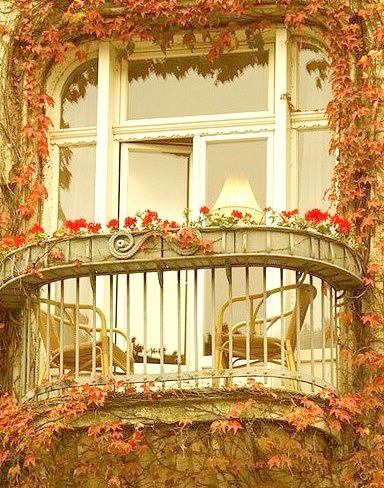 Ivy Balcony, Paris, France