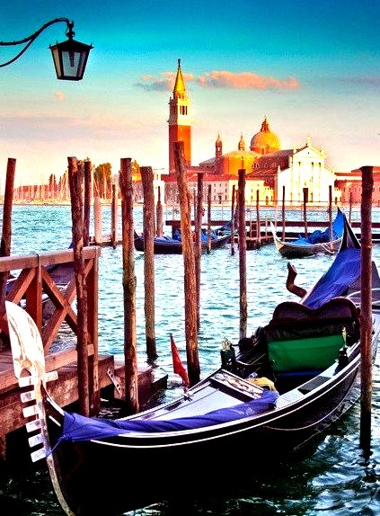 Gondola Stand, Venice, Italy