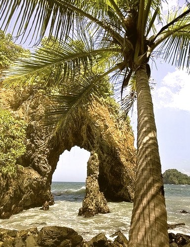 Cathedral Rock at Paria Bay, Trinidad and Tobago