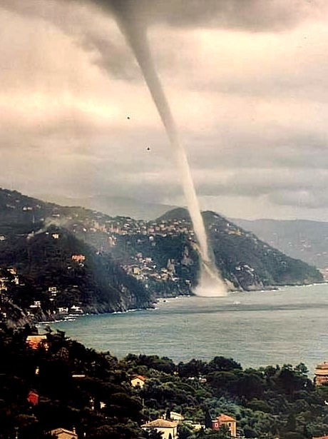 Water Spout, Liguria, Italy