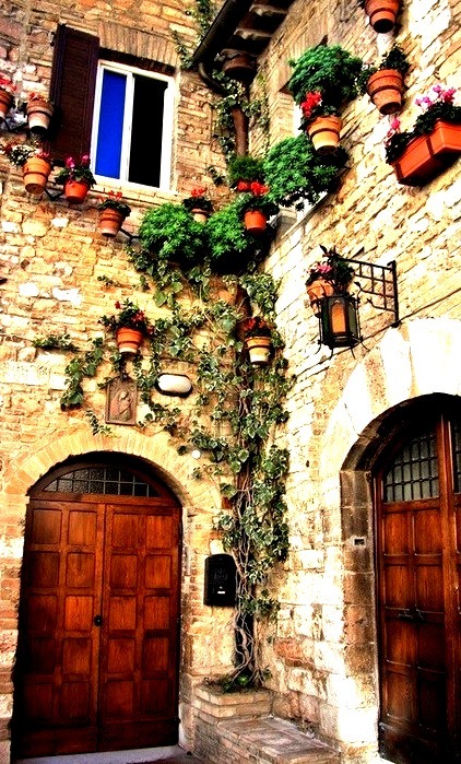 Ancient Entryway, Assisi, Italy