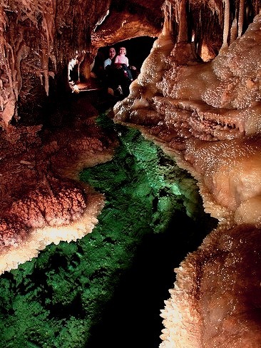 One of the most beautiful cave system in the world, Caverns of Sonora in Texas, USA
